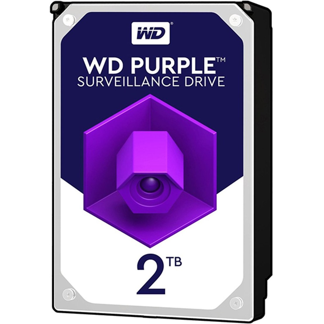هارد دیسک اینترنال 3.5 اینچ وسترن بنفش دیجیتال مدل WD Purple ظرفیت 2 ترابایت اورجینال اصلی