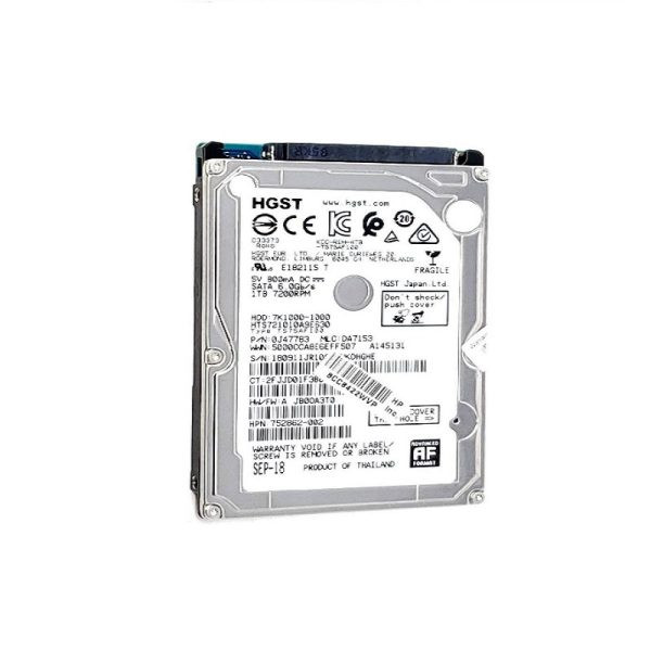 هارد لپتاپی ۲.۵ اینچی هیتاچی ۵۰۰GB HGST استوک